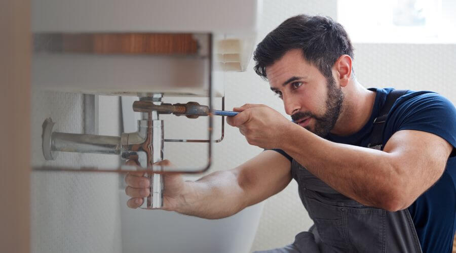 Tankless water heater installation in Woodside, DE